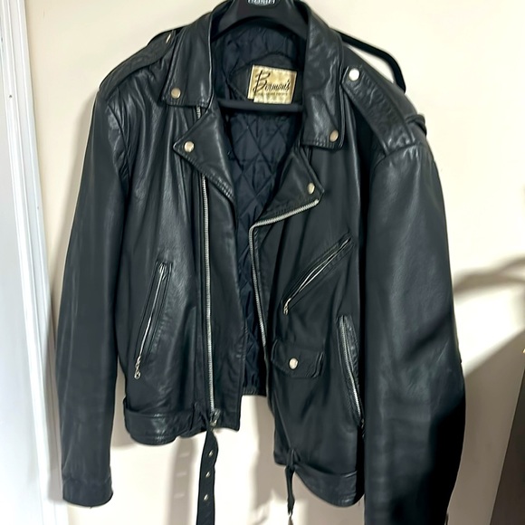 Bermans vintage leather jacket size 52(xl) - Picture 1 of 4